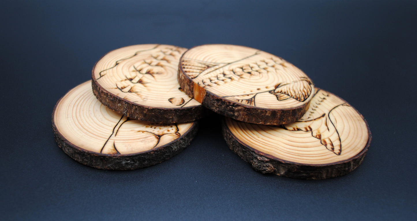 Atlantic Sturgeon Coaster Set/Wall Art