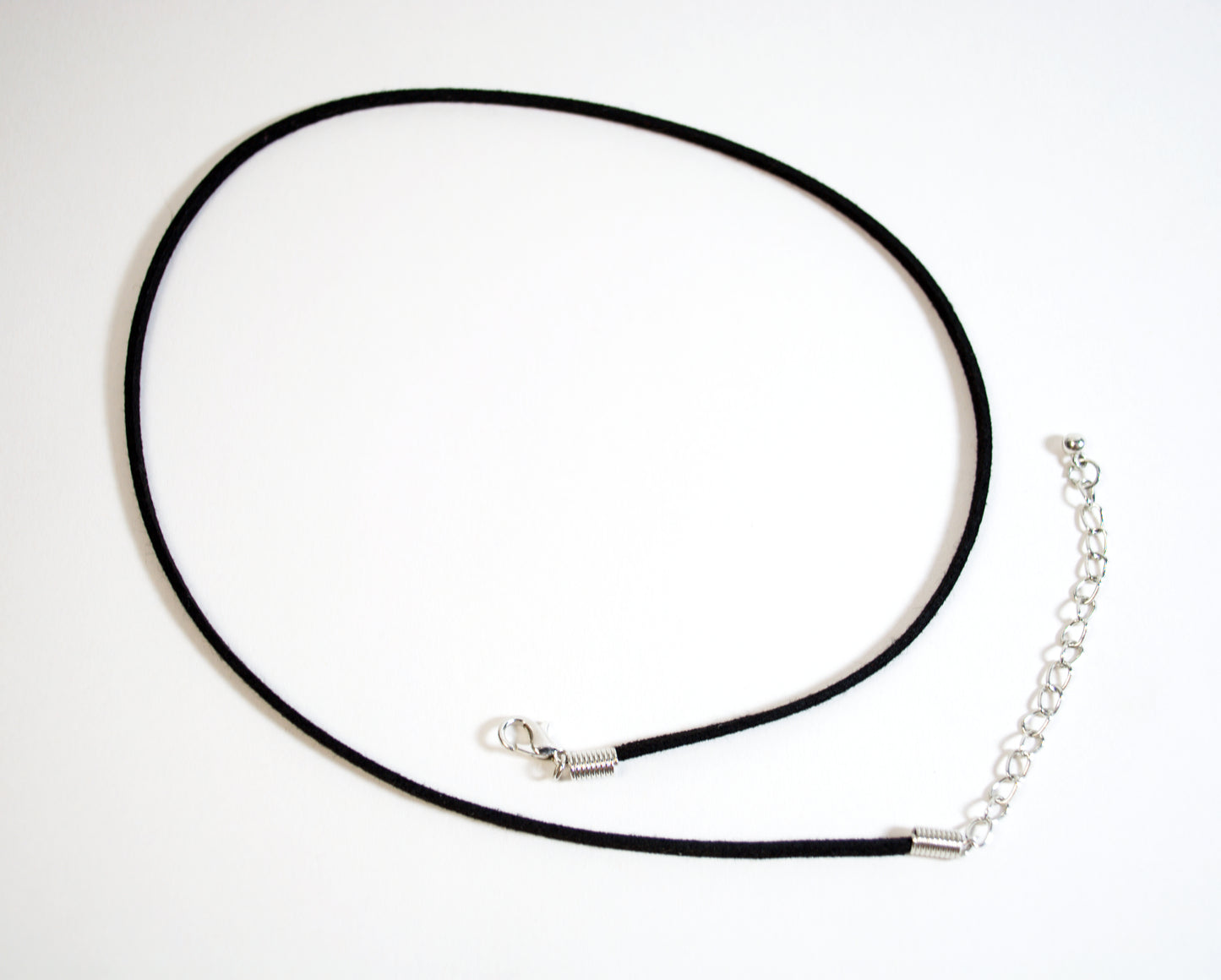 Black Suede Necklace Cord