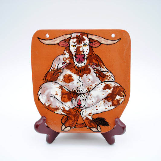 Transmasc Bull Wall Tile (SECOND)