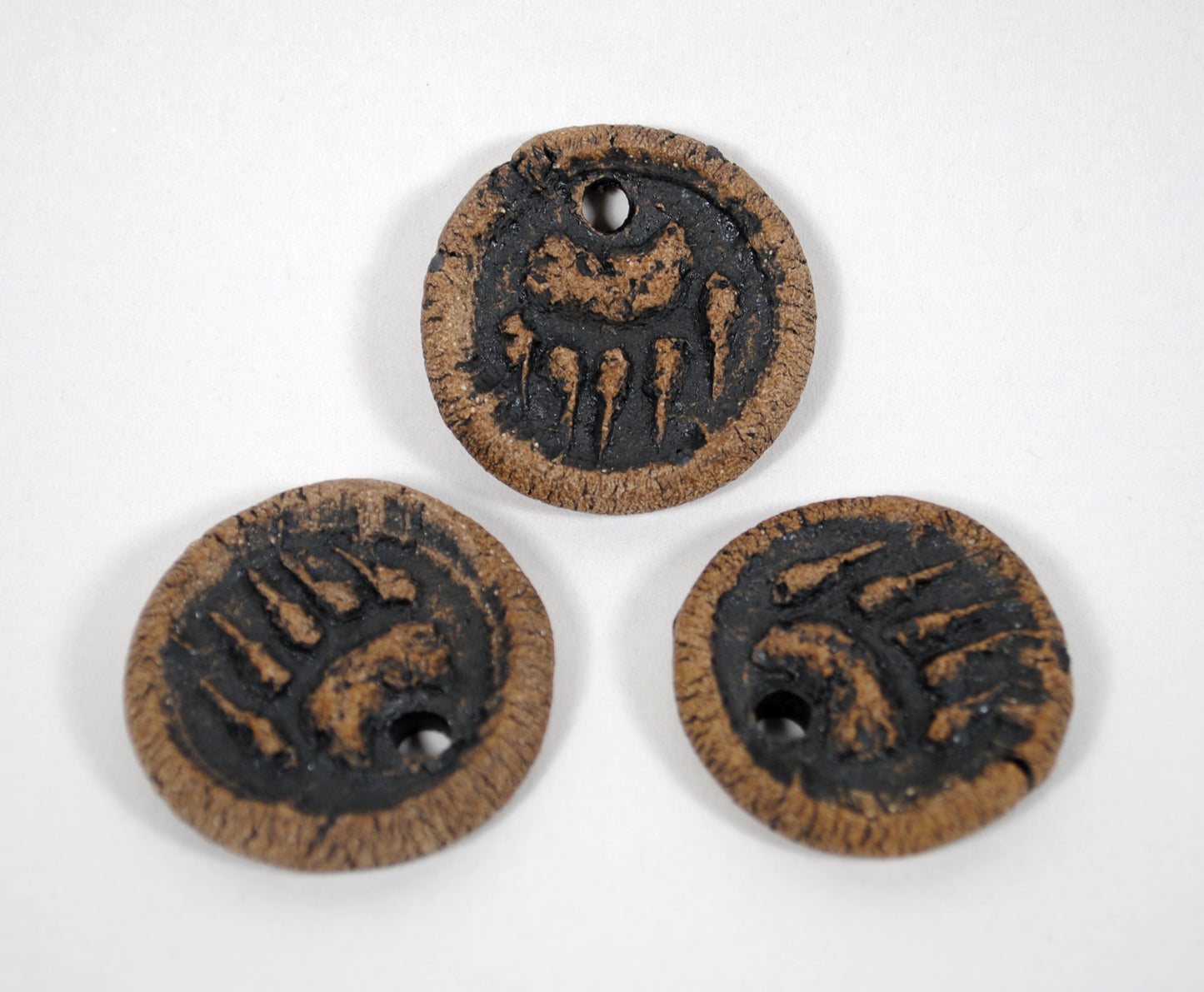 Inverted Bear Paw Pendant