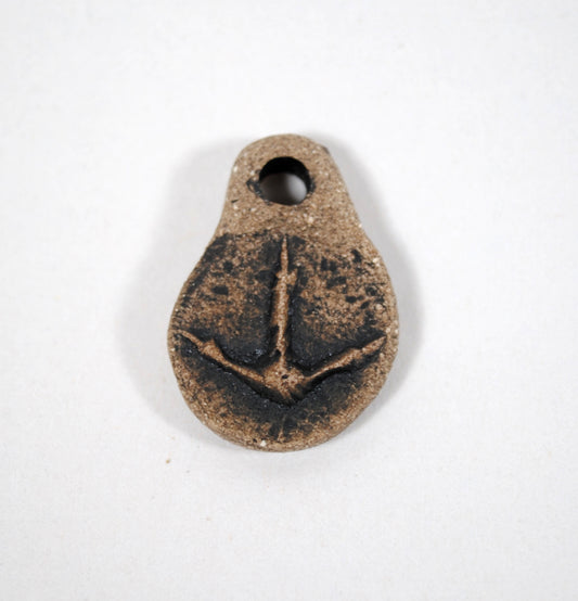 Turkey Track Pendant