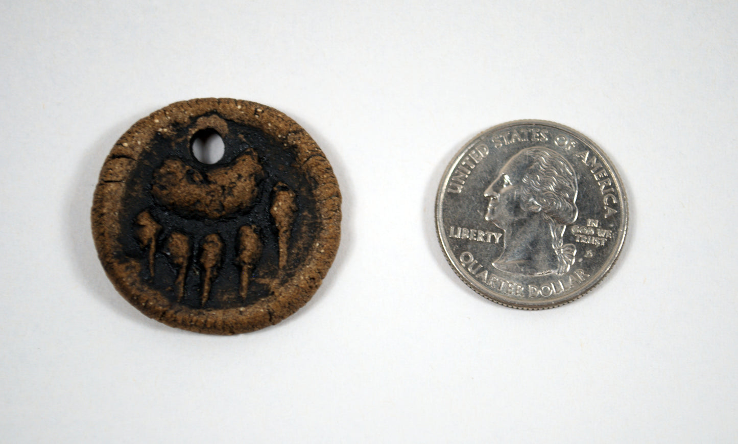 Inverted Bear Paw Pendant