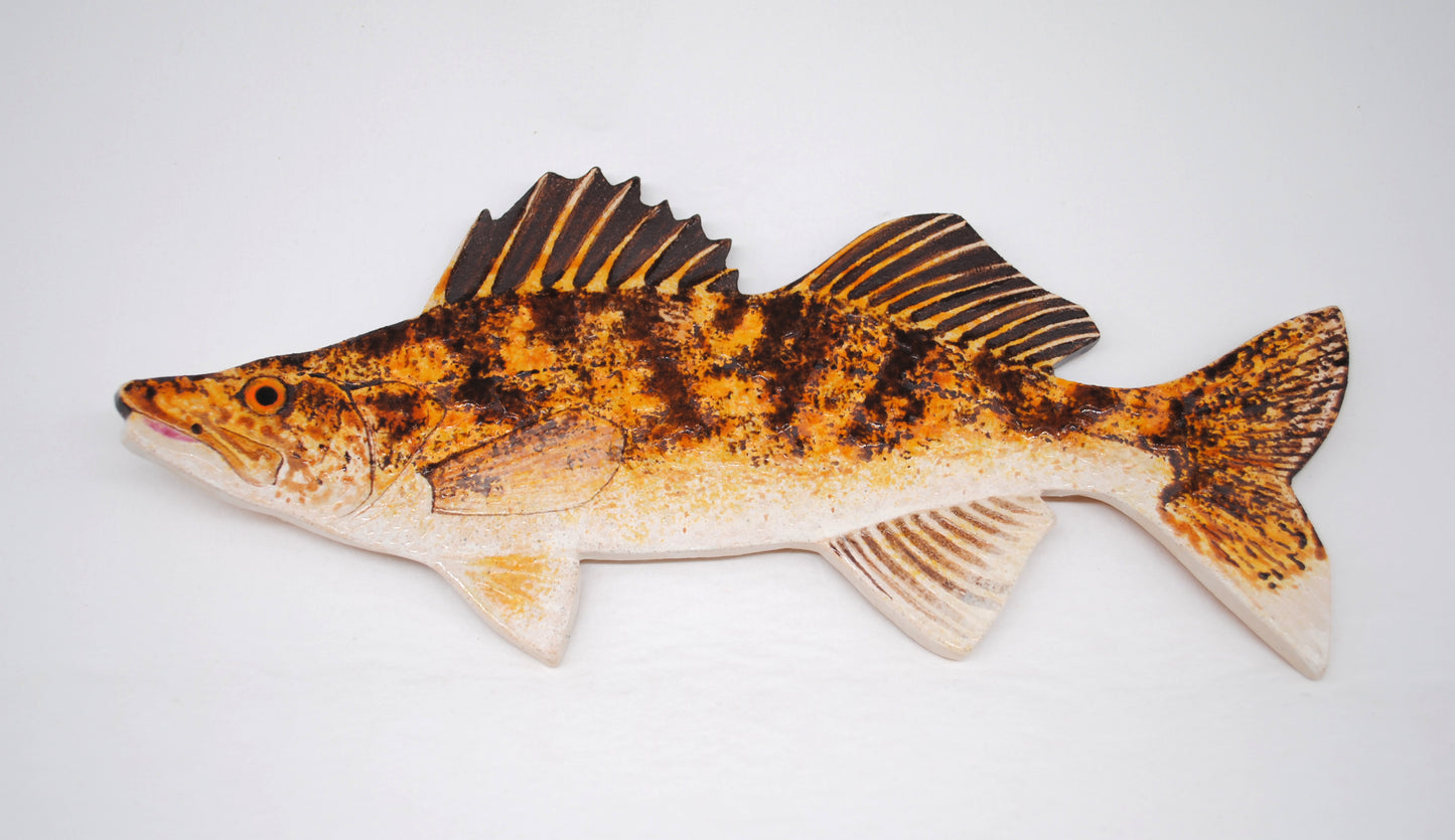 12'' Walleye Incense Holder