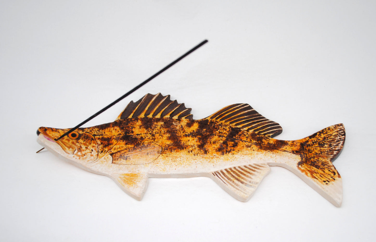 12'' Walleye Incense Holder