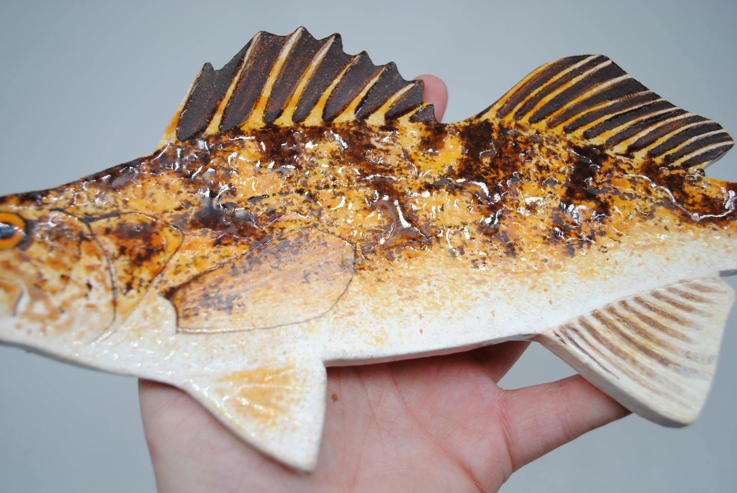 12'' Walleye Incense Holder