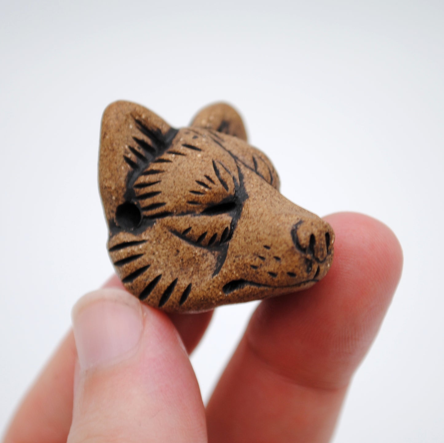 Wolf Head Pendant