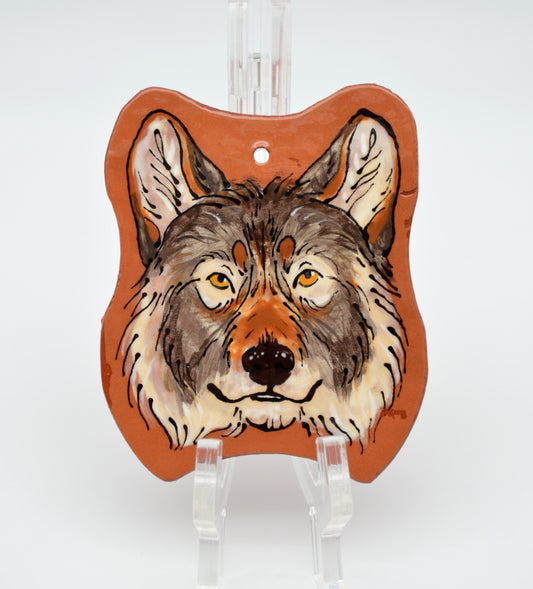 Coyote Head Wall Tile